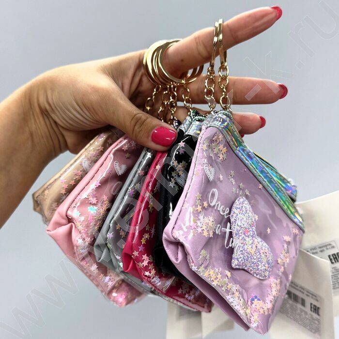 Кошелек 12*9*4см. PVC /ассорти, mix 6 цветов | Фото 4