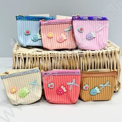 Кошелек 12*9*4см. PVC /ассорти, mix 6 цветов | Фото 4