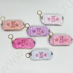 Кошелек 10*6*4см. PVC /ассорти, mix 6 цветов | Фото 1