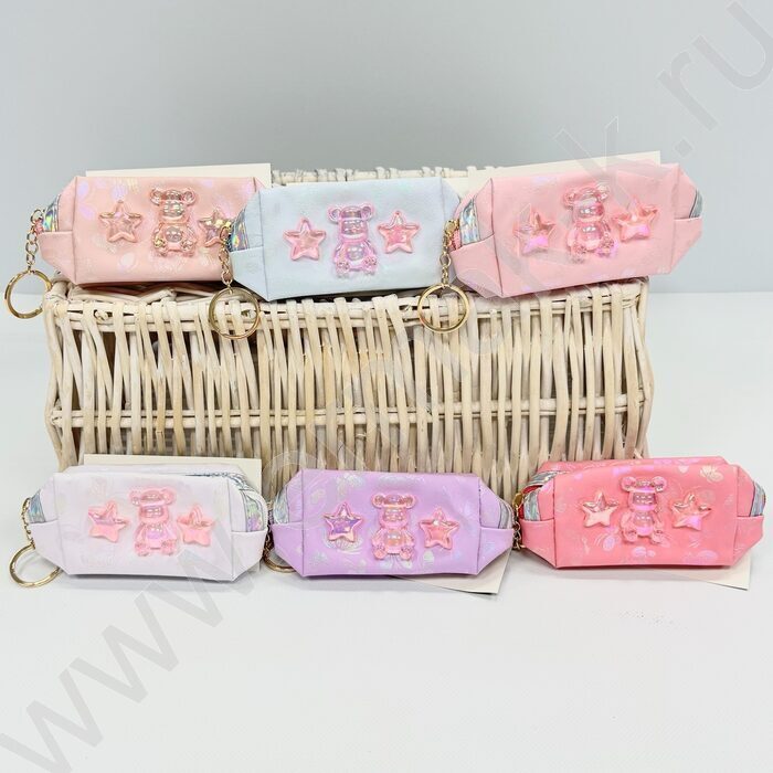 Кошелек 10*6*4см. PVC /ассорти, mix 6 цветов | Фото 2