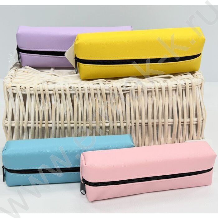 Пенал-косметичка "Pastel" /22*8*4см. /ассорти, полиэстер | Фото 4