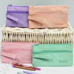 Пенал-косметичка "Style Pastel" 19,5*11см. /ассорти, полиэстер | Фото 6