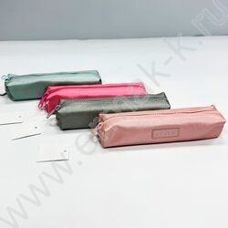 Пенал-косметичка "Style Metallic" 20*5*3,5см. /ассорти, полиэстер | Фото 1