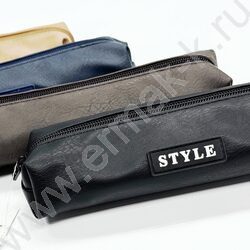 Пенал-косметичка "Style Casual" 20*5*3,5см. /ассорти, полиэстер | Фото 4