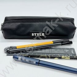 Пенал-косметичка "Style Casual" 20*5*3,5см. /ассорти, полиэстер | Фото 7