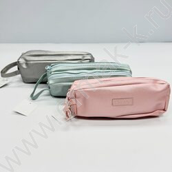 Пенал-косметичка "Style Metallic" 20*7*6см. металлик., /ассорти, полиэстер | Фото 1