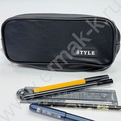 Пенал-косметичка "Style Casual" 21*9,5*6см. /ассорти, полиэстер | Фото 7