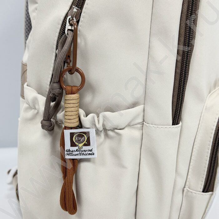 Брелок "Шнурок с карабином", 19см. /темно-коричневый | Фото 2