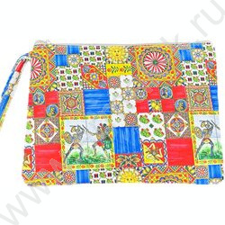 Сумка пляжная шопер 57*37см. /ручки - канат + косметичка 29*21см. | Фото 2