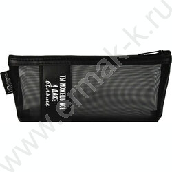 Пенал школьный искусственная кожа,нейлон молния "Ты можешь все" шелкография | Фото 4