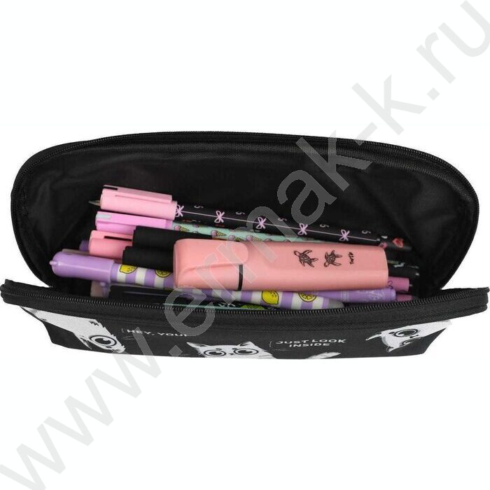 Пенал школьный полиэстер молния "Три кота" | Фото 5