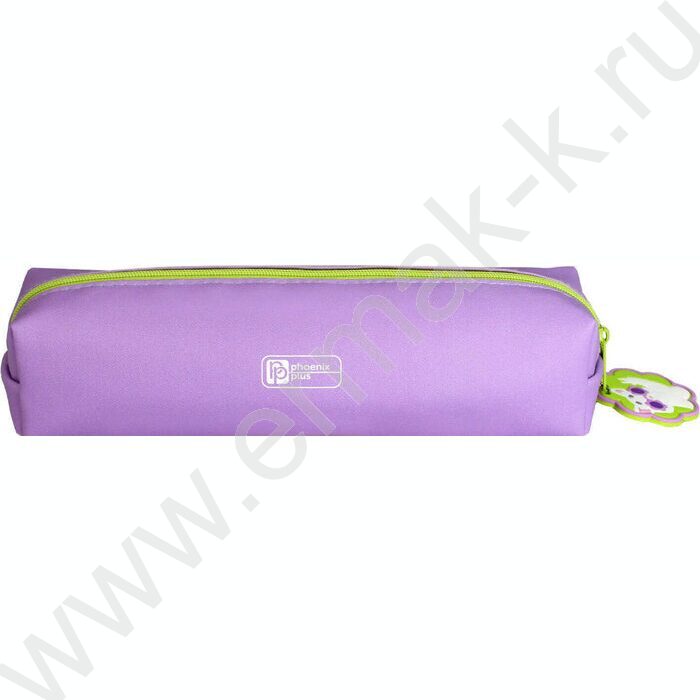 Пенал школьный искусственная кожа,цифровая печать молния "Котик в очках" | Фото 3