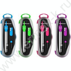 Готовальня  3предм Neon, пенал /ассорти | Фото 1