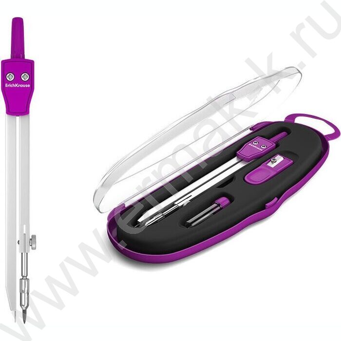 Готовальня  3предм Neon, пенал /ассорти | Фото 2