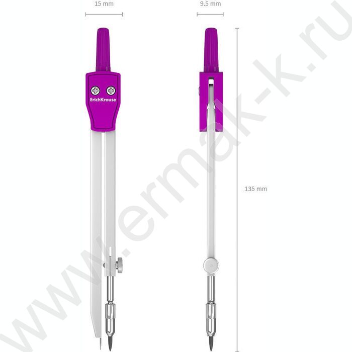 Готовальня  3предм Neon, пенал /ассорти | Фото 5