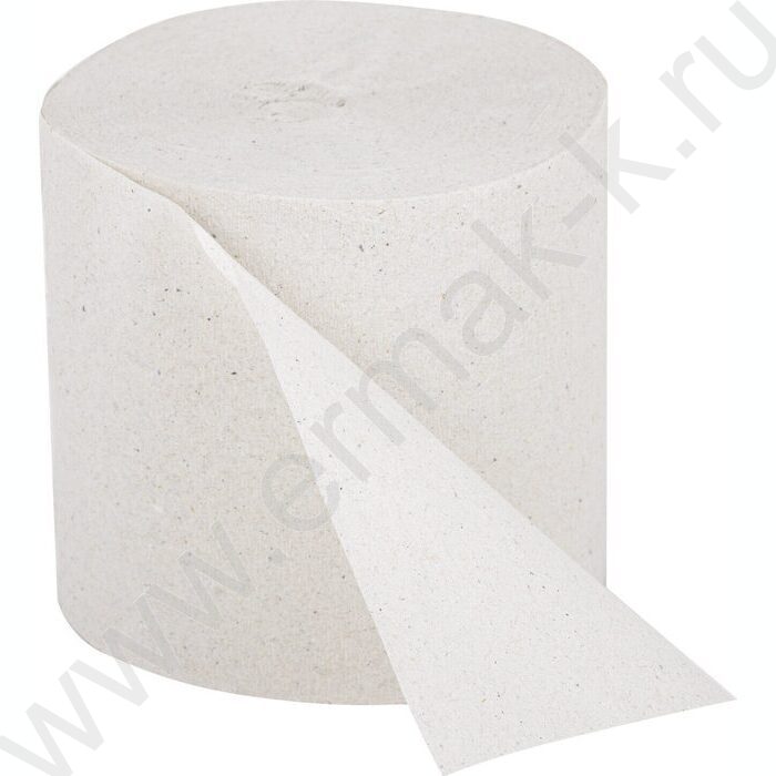 Бумага туалетная 1-сл "Добрый Моток" без втулки, 43м /серая | Фото 2