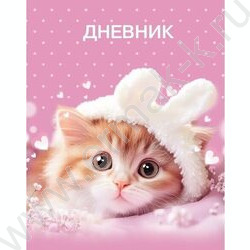 Дневник 1-11кл. /тв.обл./ламинация Soft-touch "Глазки, ушки, носик" | Фото 1
