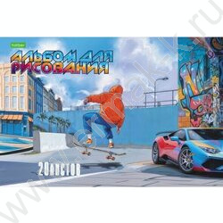 Альбом д/рисования 20л "Фристайл" 5видов | Фото 1
