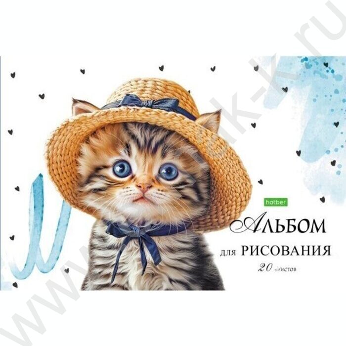 Альбом д/рисования 20л "Лапки-царапки" 5видов | Фото 4
