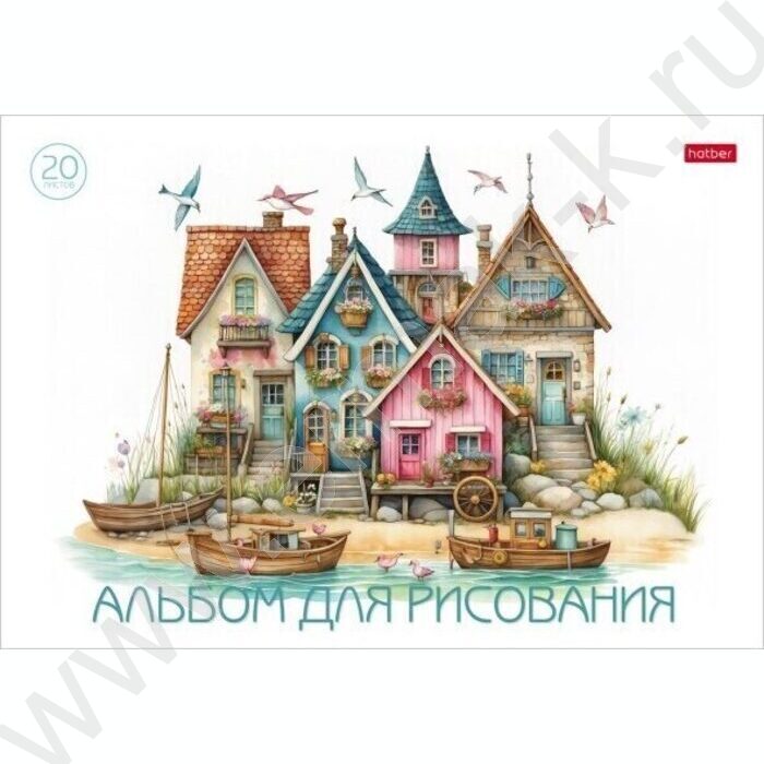 Альбом д/рисования 20л "Ассорти- Выпуск №4" 5видов | Фото 4