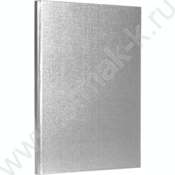 Бизнес-блокнот  80л А4 5-цв.блок/Бумвинил METALLIC Серебро | Фото 1