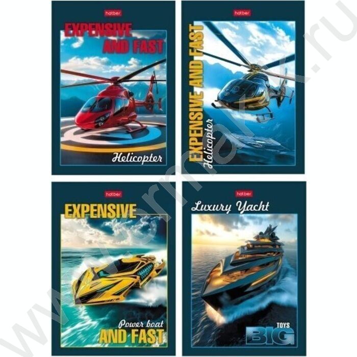 Блокнот  24л А6 "Для мальчиков" /глянц. ламин./ ассорти | Фото 4