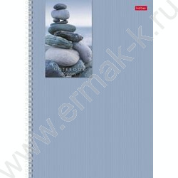 Тетрадь  80л А4 клетка /спираль /многоцветный срез/перфорация на отрыв/ "Прикосновение к природе | Фото 4