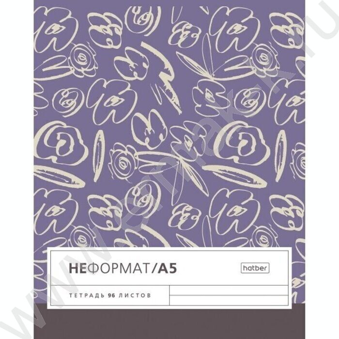 Тетрадь  96л линейка/пластик обл. "НеФормат" ассорти | Фото 3