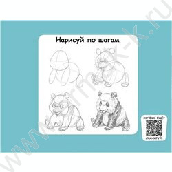 Альбом д/рисования 24л А5 "Две пандочки" | Фото 3