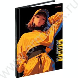 Зап. книжка  64л А6 тв.обл. "Стильная девушка-4" /глянец/ | Фото 1
