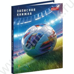 Зап. книжка  48л А7 тв.обл. "Футбольная тематика-1" /глянец | Фото 1
