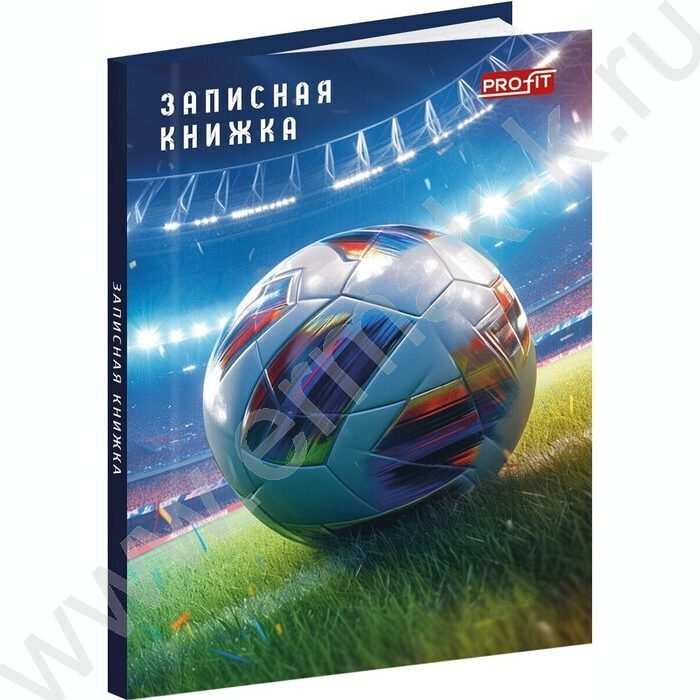 Зап. книжка  48л А7 тв.обл. "Футбольная тематика-1" /глянец | Фото 1