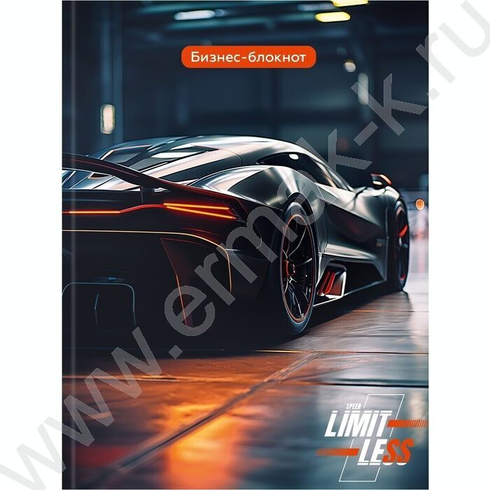 Бизнес-блокнот  80л А5 тв.обл "Спортивный автомобиль-1" /глянец/ | Фото 2
