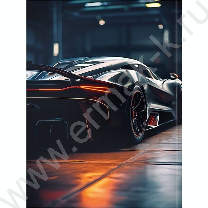 Бизнес-блокнот  80л А5 тв.обл "Спортивный автомобиль-1" /глянец/ | Фото 4