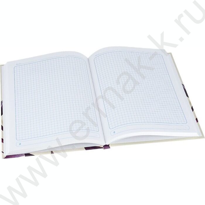 Бизнес-блокнот 120л А5 тв.обл "Фиолетовое растение" /глянец/ | Фото 3