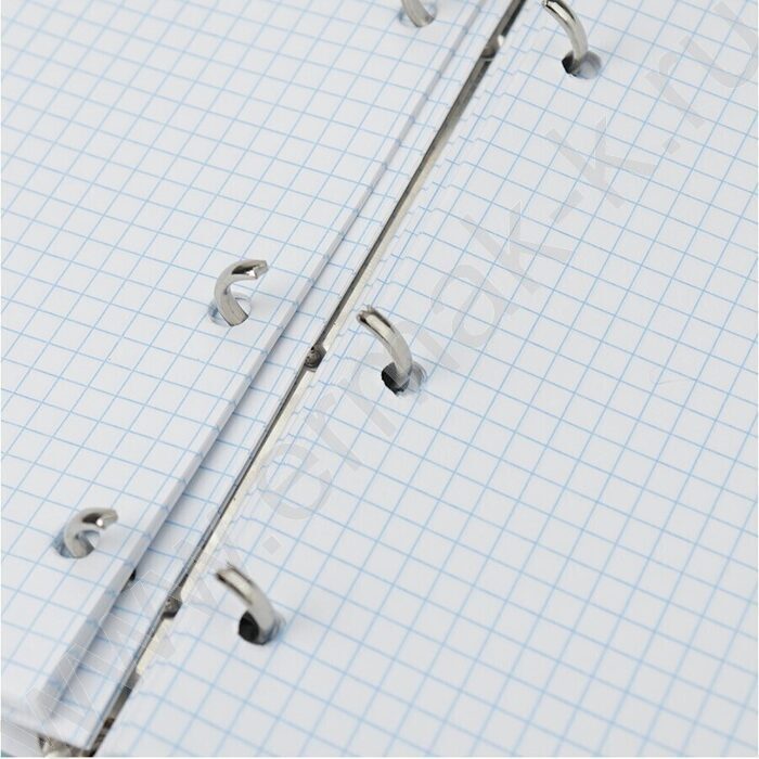 Тетрадь  80л клетка/кольца "Вид на мегаполис" /глянец/лён | Фото 4