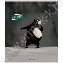 Тетрадь  96л клетка "Забавные фразы" /твин-лак/ ассорти | Фото 3