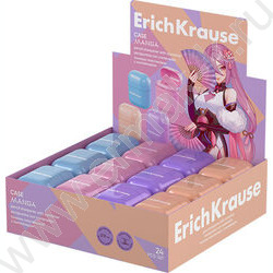 Точилка 1отв. пластик Case, Manga /с контейнером /ассорти | Фото 2