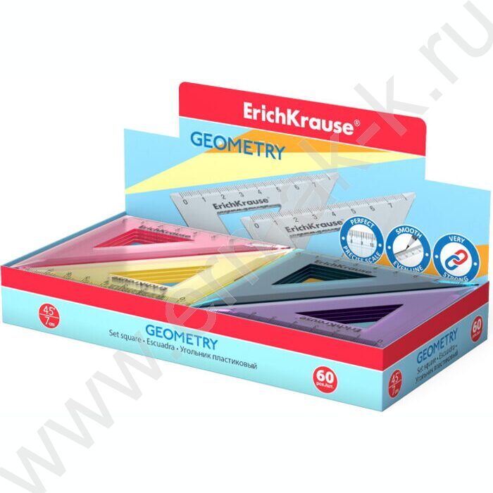 Треугольник пл. 45*7см Pastel /ассорти /коробка-дисплей | Фото 2