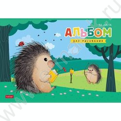 Альбом д/рисования 32л "Крошка Дик" ассорти | Фото 1