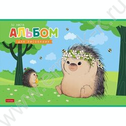 Альбом д/рисования 32л "Крошка Дик" ассорти | Фото 3