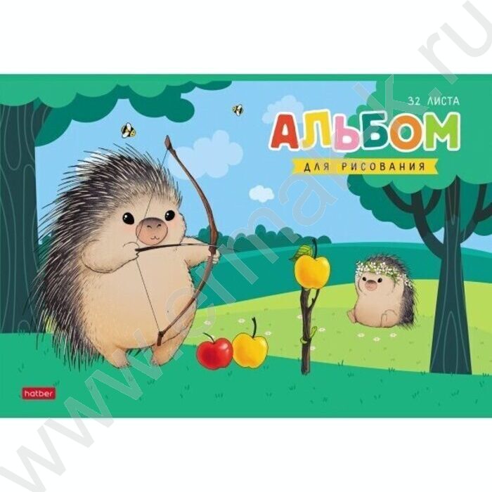 Альбом д/рисования 32л "Крошка Дик" ассорти | Фото 4