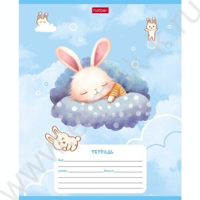 Тетрадь  12л клетка крупная "Спят усталые игрушки" 5видов | Фото 5