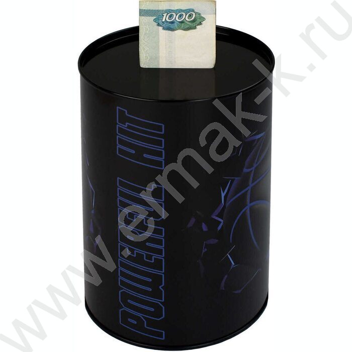 Копилка металлическая Баскетбольный мяч | Фото 3