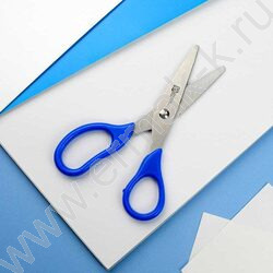 Ножницы 13,5*5,6см детские "Неоновые тачки"  /длина лезвия: 5 см,нерж.сталь,асимметричные,универ | Фото 6