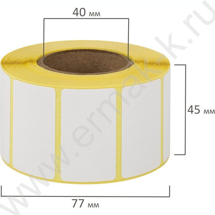 Термоэтикетка 43*25мм "Эко" рулон /1000шт | Фото 5