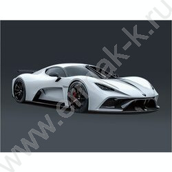 Альбом д/рисования-склейка 40л "Белый автомобиль-5" | Фото 3