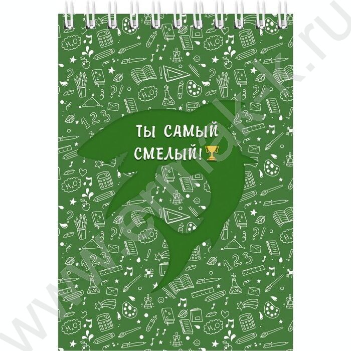 Блокнот  32л А6 спираль "Силуэты и комплименты-2" /софт-тач/ ассорти | Фото 9