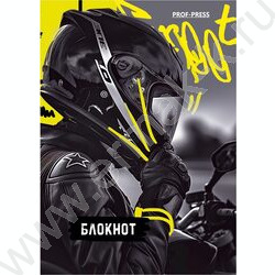 Блокнот  48л А7 склейка "Мотоспорт и граффити-1" | Фото 3