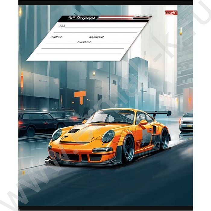 Тетрадь  12л клетка "Разные автомобили-5" 5видов | Фото 2